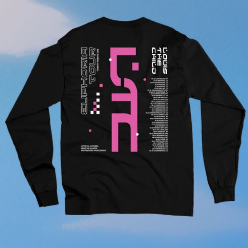 Louis The Child 2021 Euphoria Tour T-shirt (Tour with K. Flay!)